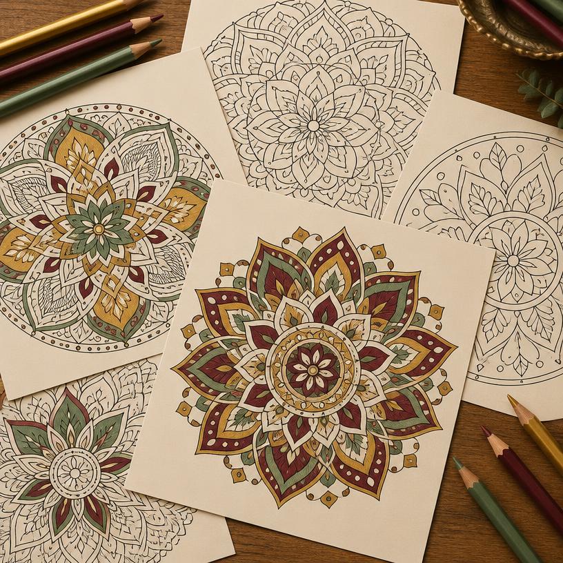12 Mandalas Premium